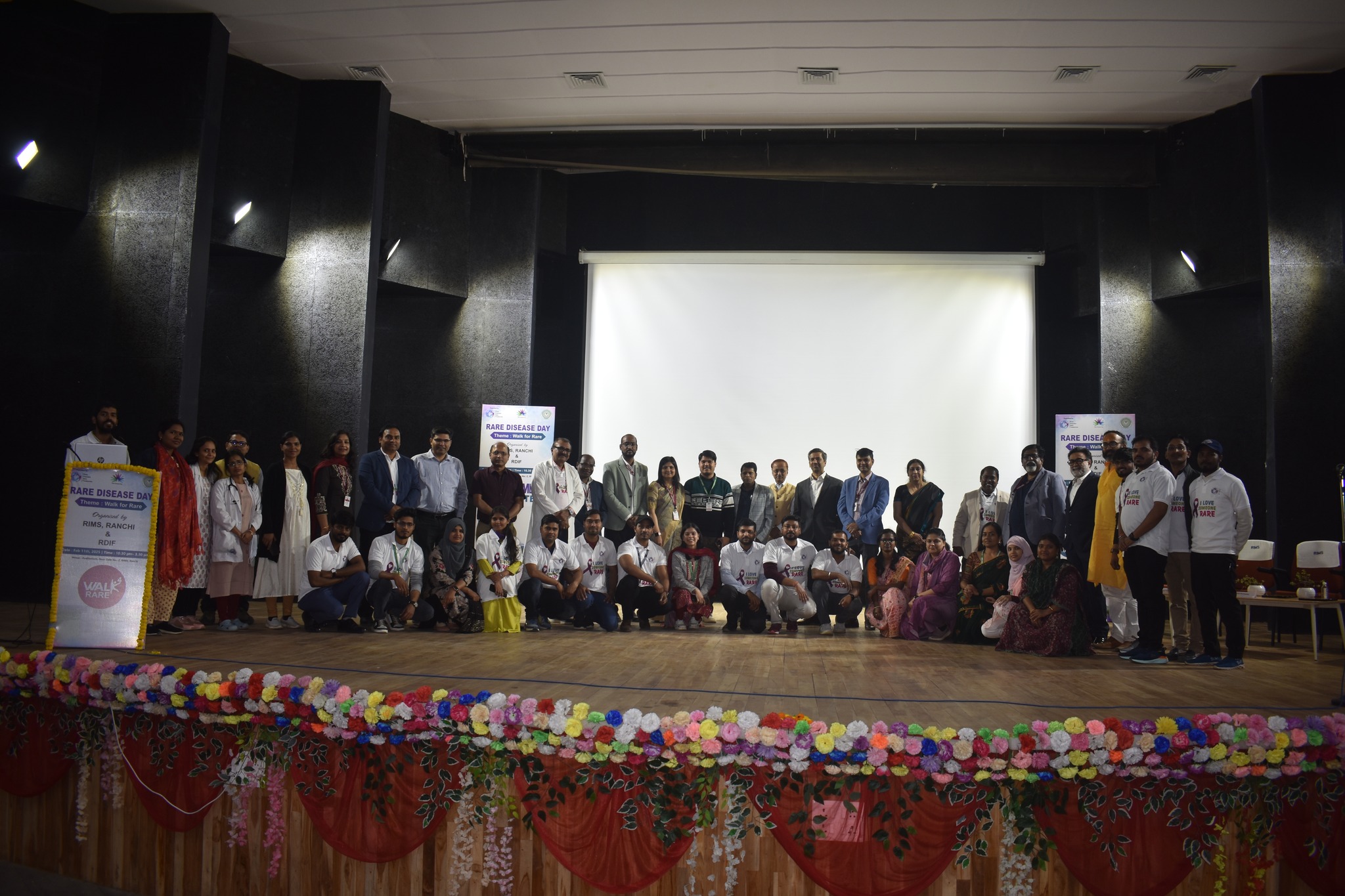 Patient stories being shared on a display board.